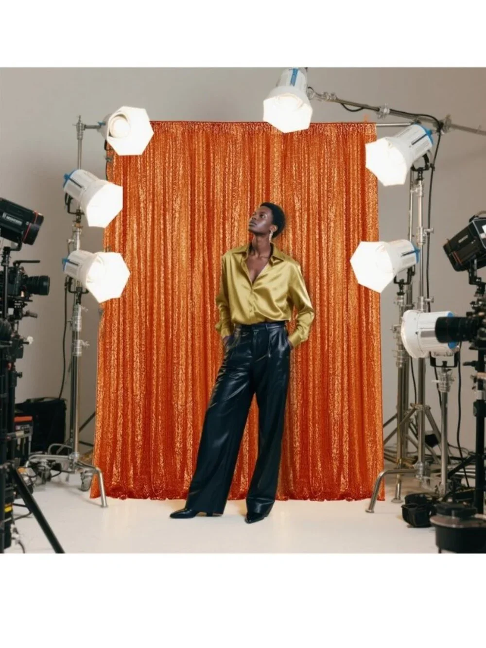 N/A sequin backdrop